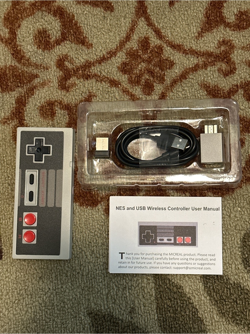 NES Classic Mini Game Console Wireless Controller Gamepad Joypad Compatible